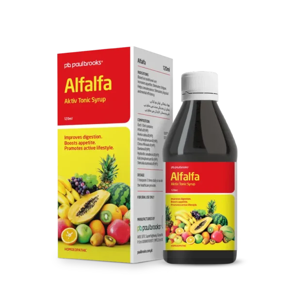 Alfalfa Aktiv Tonic Syrup