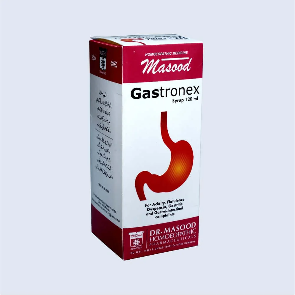 GASTRONEX-MASOOD Gastronex Syrup 120ml - Image 1