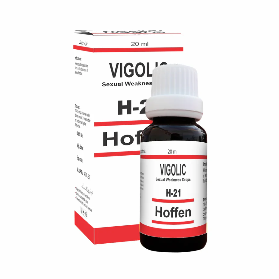 H 21 DROPS H21 VIGOLIC Sexual weakness Drops - Image 1