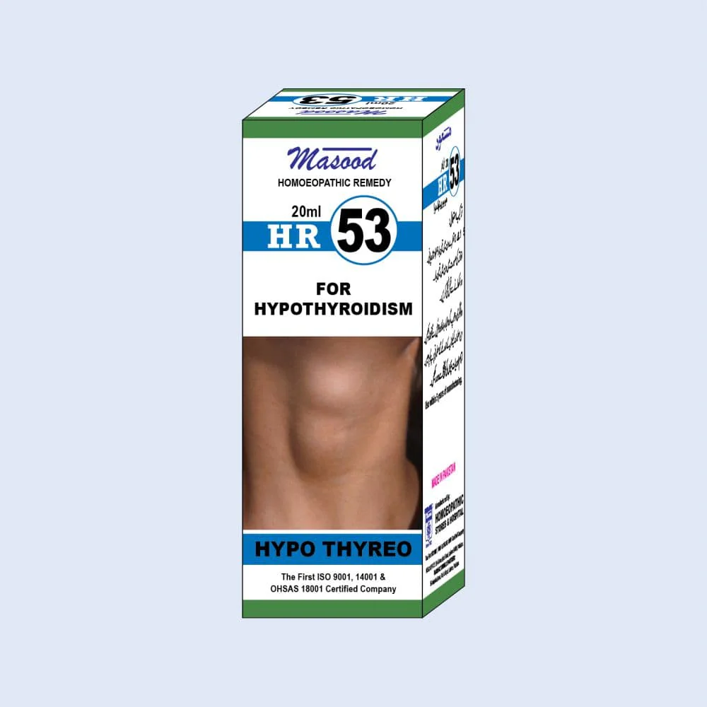 HR-NO-53-HYPO-THYREO HR 53 Hyperthyroidism Drops - Image 1