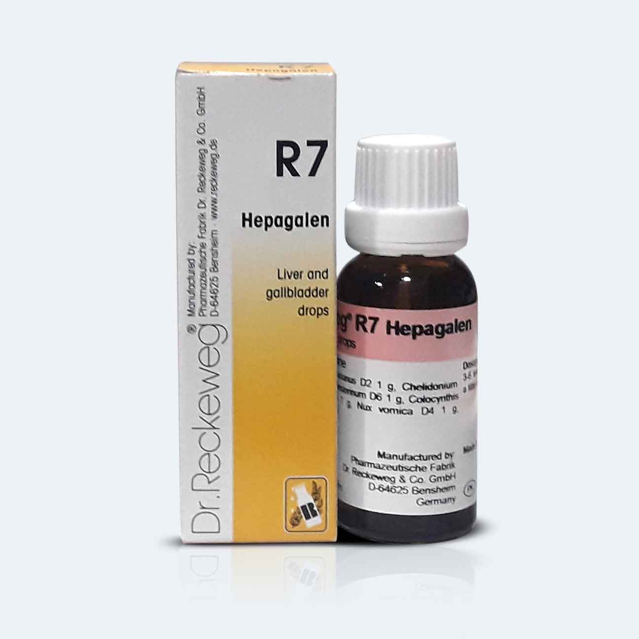 R7-1 R7 Liver And Gallbladder Drops Reckeweg - Image 1