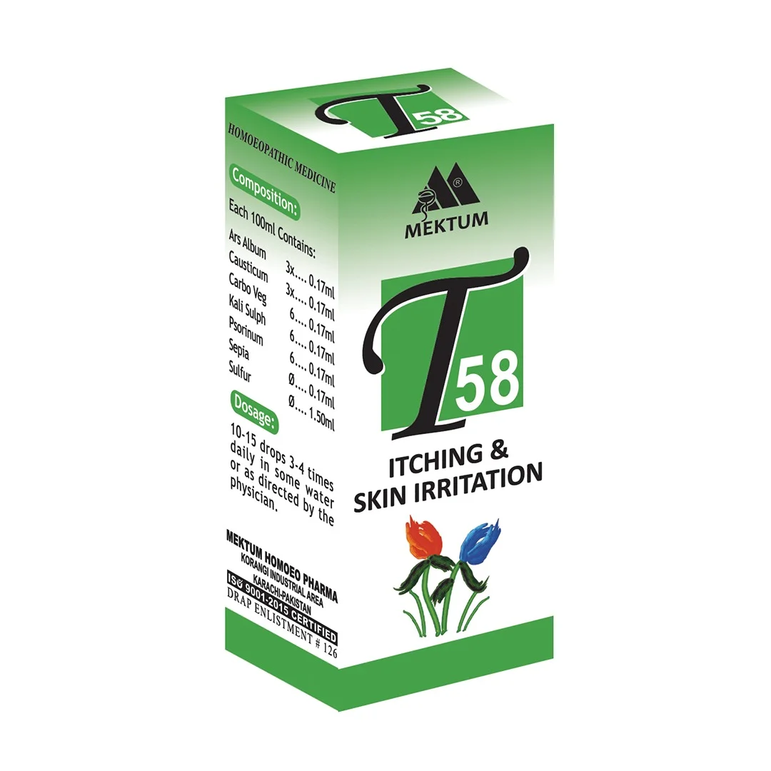 T58. T58 Itching & Skin Irritation Drops - Image 1