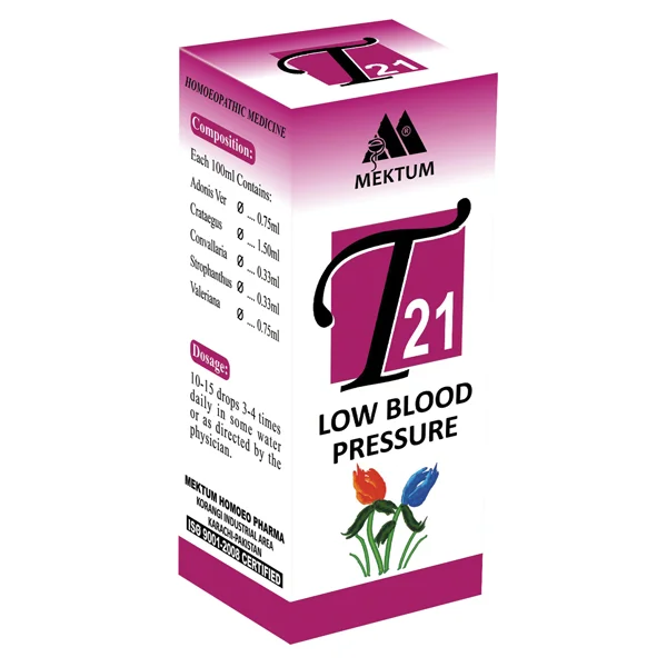 t21 T21 Low Blood Pressure 30ml - Image 1